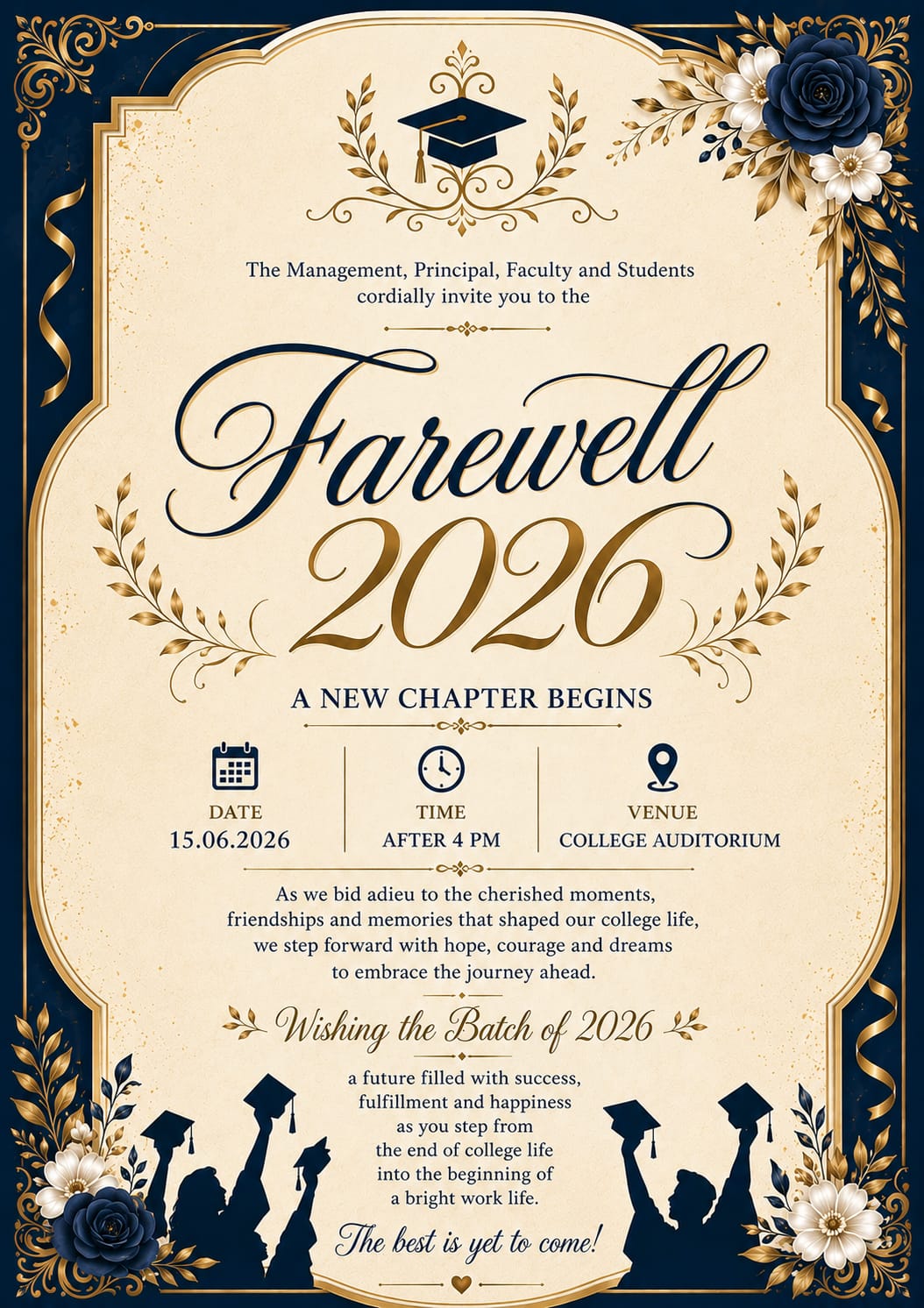 Farewell Invitation